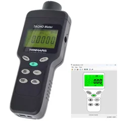 Tenmars TM-4100DN Temassız Devir Ölçer, Datalogger Özellikli