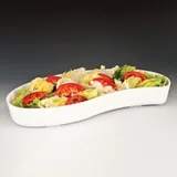 Zicco Teşhir Tabağı, Polikarbon, Damla Model, 45x21x6,5 cm, Şeffaf - Görsel 1