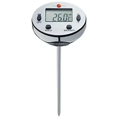 Testo 0560-1113 Su Geçirmez Paslanmaz Mini Termometre
