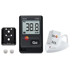Testo 174H Mini Sıcaklık ve Nem Kayıt Cihazı Seti