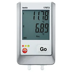 Testo 176T2 Çift Kanallı Sıcaklık Datalogger Tek Cihaz