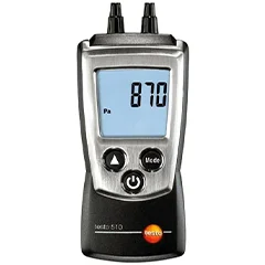 Testo 510 Manometre Fark Basınç Ölçer
