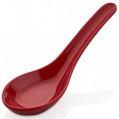 Thermoset Ramekin Kaşık Lokmalık, 4,5x13 cm, 15 ml, Kırmızı