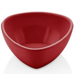 Thermoset Üçgen Kase, 6,5 cm, 51ml, Kırmızı