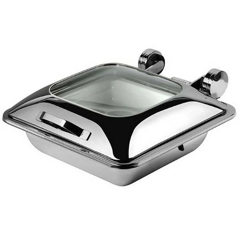 Tiger Hotel Akıllı W Cam Kapaklı Kare Chafing Dish