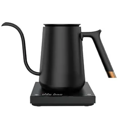Timemore Fish Pour Over Isı Ayarlı Kettle, Elektrikli, 600 ml, Siyah