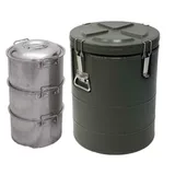 Tribeca RFC 33L Yuvarlak Thermobox, İçi Paslanmaz Çelik, 33 lt - Görsel 1
