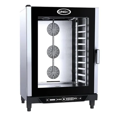 Unox Elektrikli Fırın, Yarı Dijital Panel, 10 Tepsili, 60x40 cm