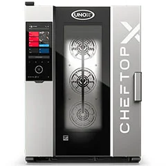Unox XEDA-1011-GXRS CheftopX Digital ID Gazlı Kombi Fırın, Gn 1/1, 10 Tepsi Kapasiteli