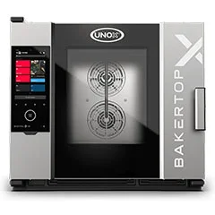 Unox XELA-05EU-EXRS BakertopX Digital ID Elektrikli Kombi Fırın, 60x40 cm, 5 Tepsi Kapasiteli
