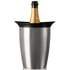 Vacu Vin Aktif Şampanya Soğutucu, Elegant Paslanmaz Çelik