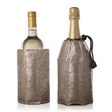 Vacu Vin Aktif Şarap & Şampanya Soğutucu, Platin - Görsel 1