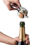 Vacu Vin Şampanya Şişe Açacağı, Gümüş, Kutulu - Görsel 1