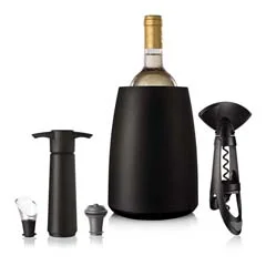 Vacu Vin Şarap Seti, Elegant, 5 Parça