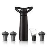 Vacu Vin Şarap Vakum Seti, Concerto, 1 Pompa, 3 Tıpa, 1 Servis Aparatı, Siyah - Görsel 1