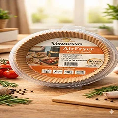 Vennesso Aırfreyer Pişirme Kağıdı, 50 Adet