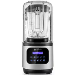 Vosco Bar Blender, Gürültü Önleyici Kapaklı, 2 L, 2200W