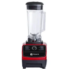 Vosco Bar Blender 2 Lt Buz Kırıcılı 1600W Standart, Kırmızı