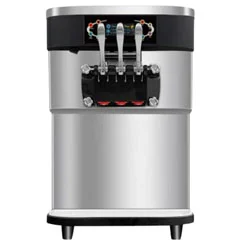 Vosco Set Üstü Pro Soft Dondurma Makinesi, 3 Kollu