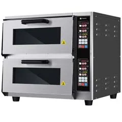 Vosco VCP-04 Elektrikli Pizza Fırını, Tek Katlı, 25 cm 4+4 Pizza Kapasiteli,52x50 cm Pişirme Odalı