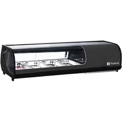 Vosco VFS-52LB Yatay Tip Salata Vitrin Dolabı, 5 Gn 1/3, 135x42,5x29,5 cm