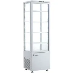 Vosco VFT-280L Dik Tip Soğutmalı Teşhir Dolabı, Beyaz