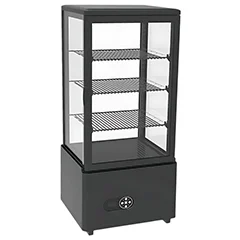 Vosco VFT-78L Dik Tip Soğutmalı Teşhir Dolabı, Siyah, 78 L, 45x41x97 cm