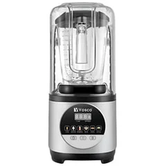 Vosco VHS-211E Pro Silent Gürültü Önleyici Kapaklı, Dijital Bar Blender, 2 Lt, 2000 W