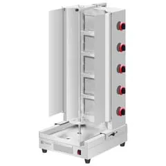 Vosco VKM-NG5R Doğalgazlı Döner Ocağı, Alttan Motorlu, 5 Radyanlı