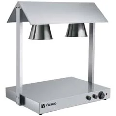 Vosco VLM-2S Sıcak Teşhir Ünitesi, 2 Istıcı Lambalı