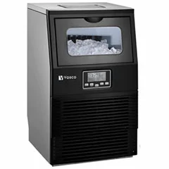 Vosco VSC-23C Küp Buz Makinesi, 23 kg/gün Kapasiteli, 4 kg Saklama Hazneli, Siyah