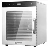 Vosco VSS-10H Meyve ve Sebze Kurutma Makinesi, 10 Tepsili - Görsel 1