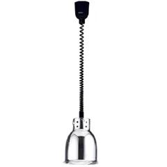 Warmer Bistro Sıcak Tutucu Lamba, Ayarlanabilir Kablo, 55-130 cm, Krom