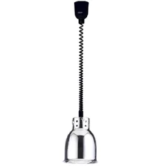 Warmer Bistro Sıcak Tutucu Lamba, Ayarlanabilir Kablo, 55-130 cm, Krom