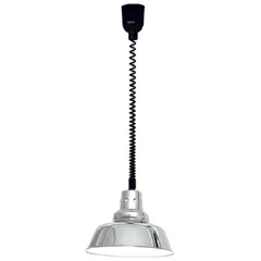 Warmer Retro Sıcak Tutucu Lamba, Ayarlanabilir Kablo, 55-130 cm, Krom