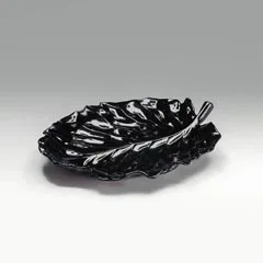 Zicco Yaprak Model Melamin Teşhir Tabağı, 31x24 cm
