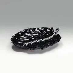 Zicco Yaprak Model Melamin Teşhir Tabağı, 31x24 cm