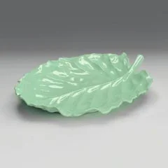 Zicco Yaprak Model Melamin Teşhir Tabağı, 44x34 cm