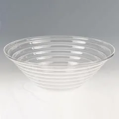 Zicco Yivli Kase, Akrilik, 34 cm, Şeffaf