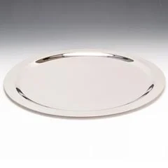 Zicco Yuvarlak Teşhir Tepsisi, Çelik, 50 cm