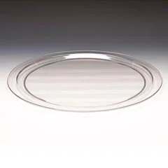 Zicco Yuvarlak Teşhir Tepsisi, Polikarbon, 50 cm, Şeffaf