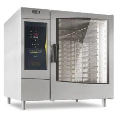 Zanussi Dijital Ekran Kombi Fırın, Boylerli, Gazlı, 10 GN 2/1