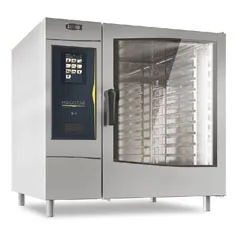 Zanussi Dokunmatik Ekran Kombi Fırın, Boylerli, Elektrikli, 10 GN 2/1