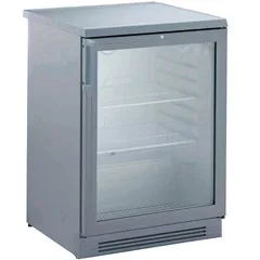 Zanussi Tezgah Altı Buzdolabı, Cam Kapılı, 160 Litre