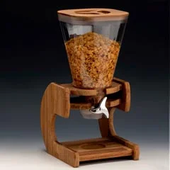 Zicco Ahşap Standlı Corn Flakes Aleti, 5,5 lt, 25x30x48 cm