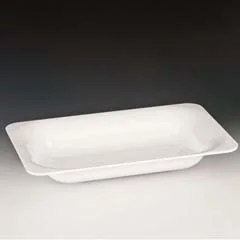 Zicco Dikdörtgen Teşhir Tabağı, Polikarbon, 40x26x6,5 cm, Beyaz