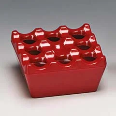 Zicco Eco Melamin Küllük, 8,5x8,5x4,5 cm, Kırmızı