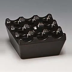 Zicco Eco Melamin Küllük, 8,5x8,5x4,5 cm, Siyah