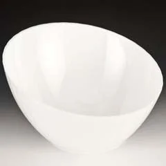 Zicco Eğimli Model Teşhir Kasesi, Polikarbon, 31,5x10x19 Cm, Beyaz