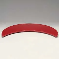 Zicco Melamin Teşhir Standı, Hilal Model, 24x59 cm, Kırmızı